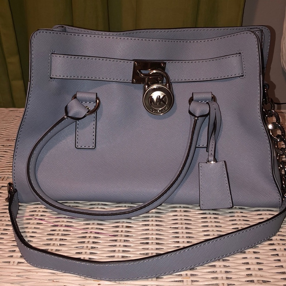 Michael Kors Light Blue Purse. Barely used.